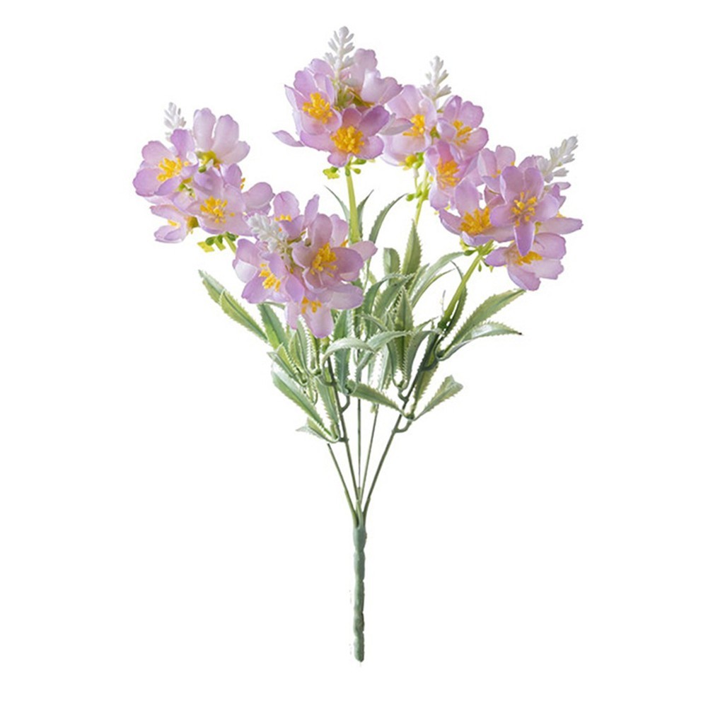 Artificial Flowers Bouquet in Violet Enhance Your Space with Its Realistic Look
