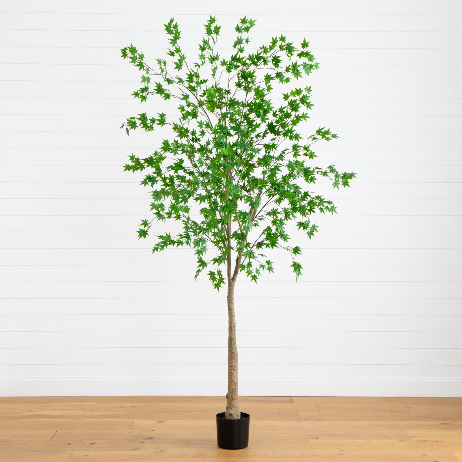 8’ Artificial Maple Tree with Real Touch Leaves Home Decor. Retail $324