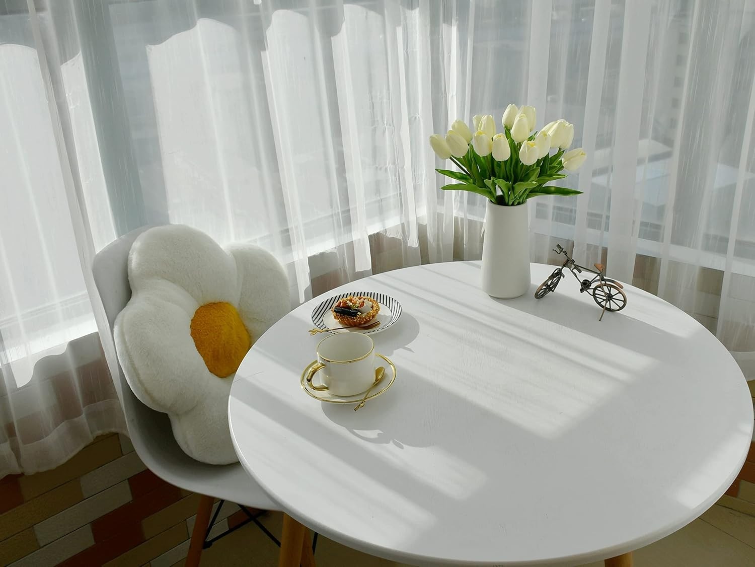 Lifelike PU Fake Floral Stems – Kitchen & Dining Table