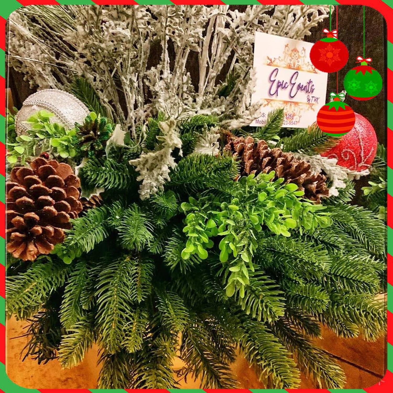 Christmas Artificial Pine Branches Fake Greenery for Crafts Garland Wreath Decor