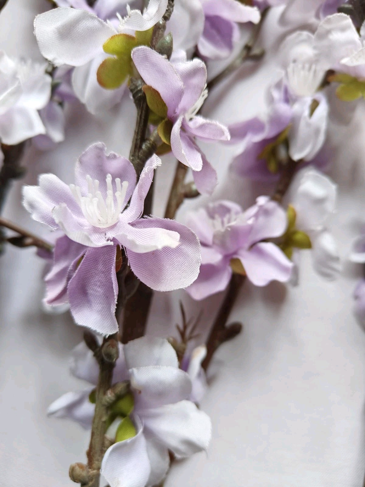 5Pcs Artificial Cherry Blossom Flowers 43 Inch Long Stem Cherry Blossom Lilac
