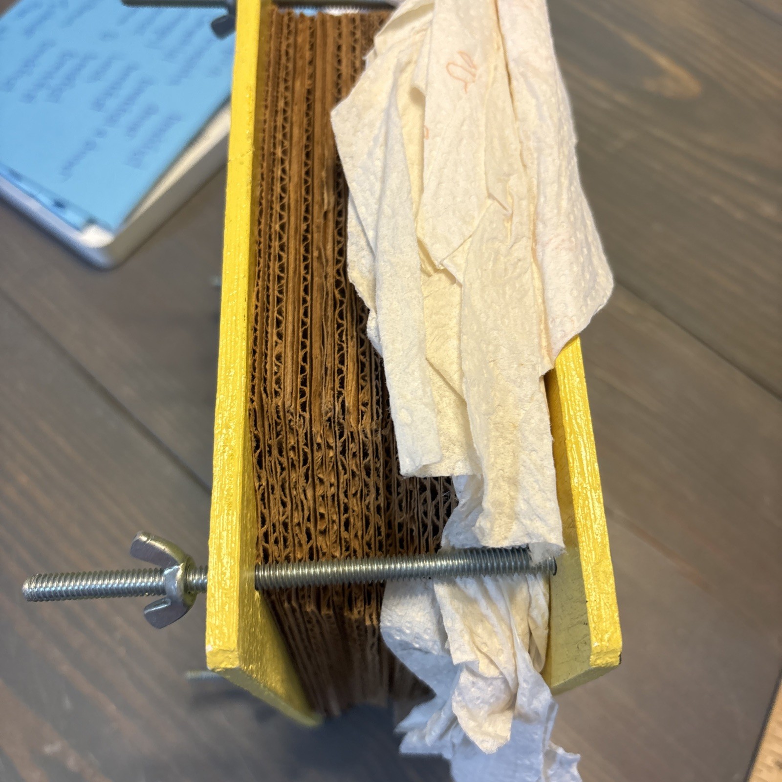 Vintage Flower Press Yellow (g)