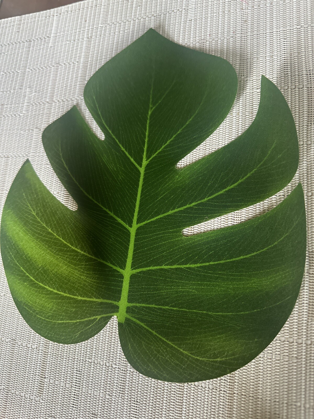 Tropical Palm Monstera Artificial Plant Leaves Party Chic Event Decor 4 Pieces