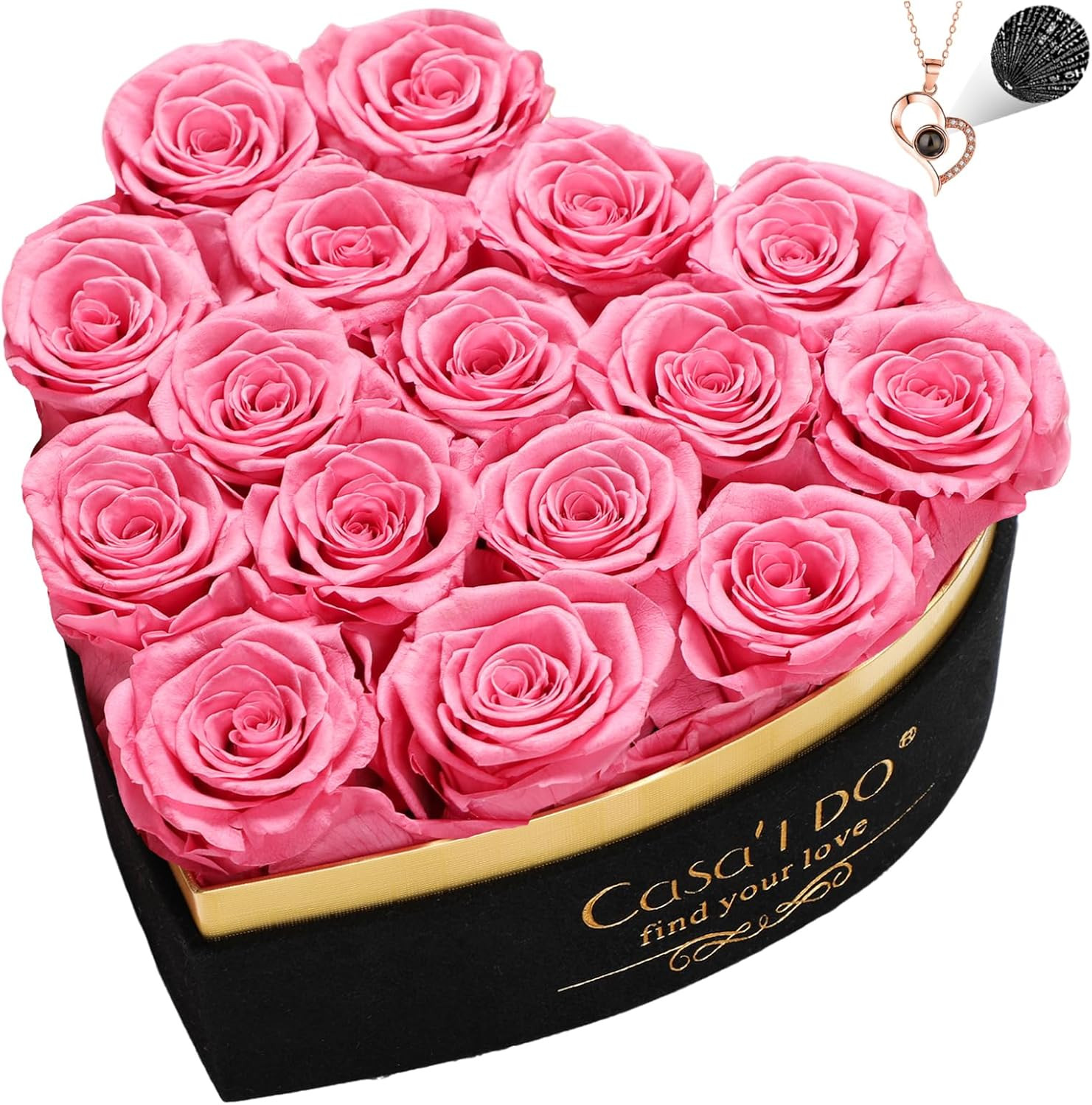 Preserved Roses Flowers for Delivery 27 Pcs, Mothers Day Rose Gifts for Her, For