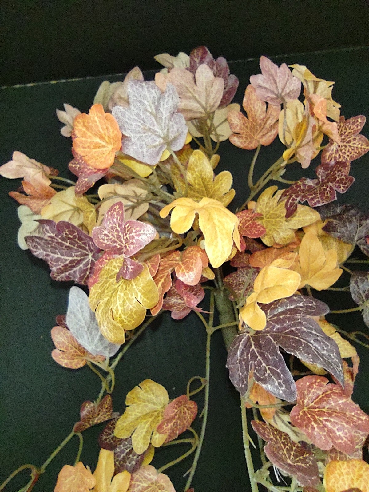 Fall mini leaf ivy vine bush. 12 BUSHES!!