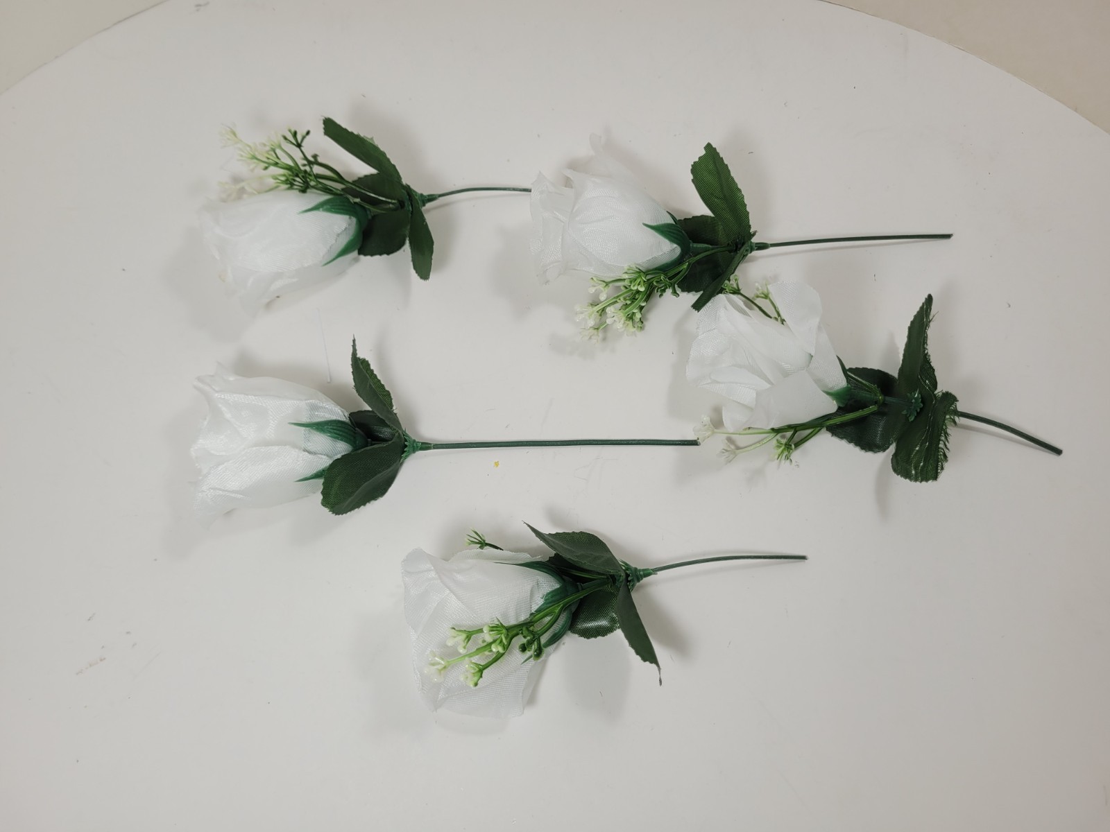 Large Lot of Faux/ Artificial Flowers 24 Stalks of Flowers + 13 Stalks of Leaves