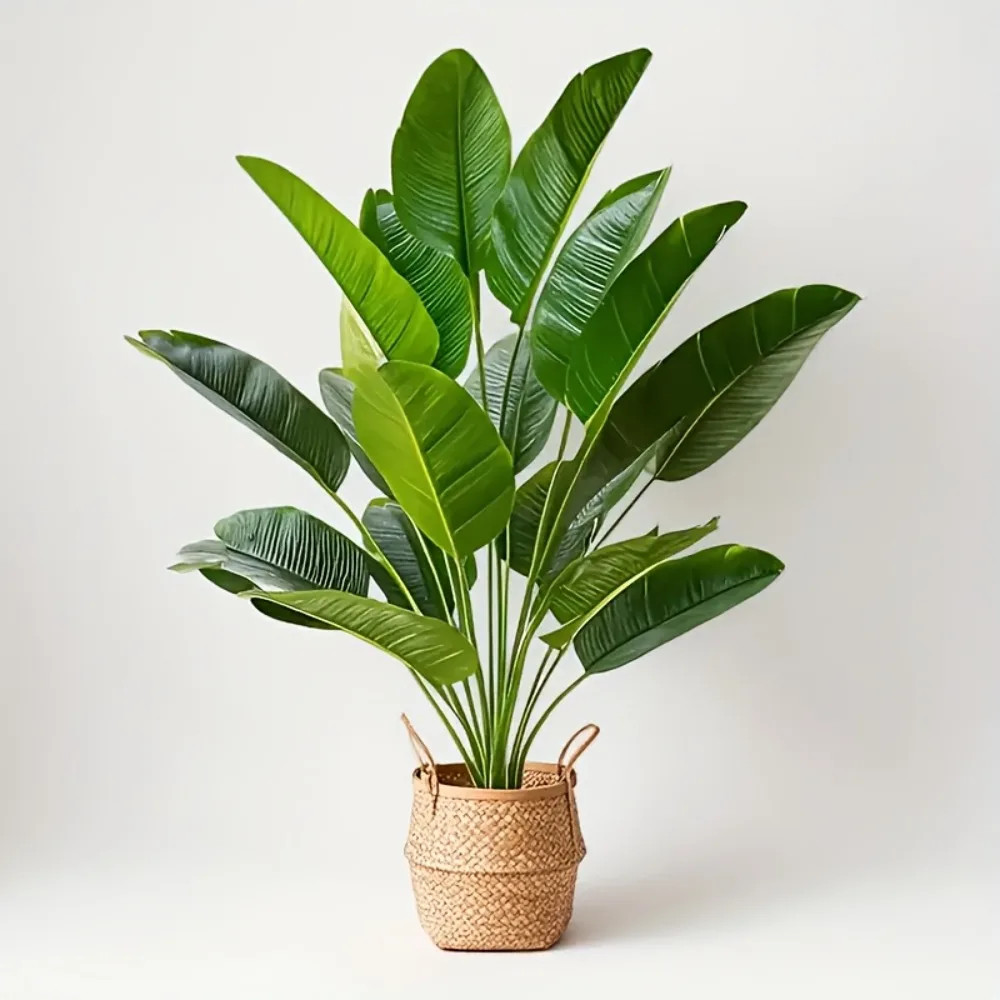 120cm 24 Leaves Artificial Plant Large Tropical Palm Tree Fake Office Decor NEW
