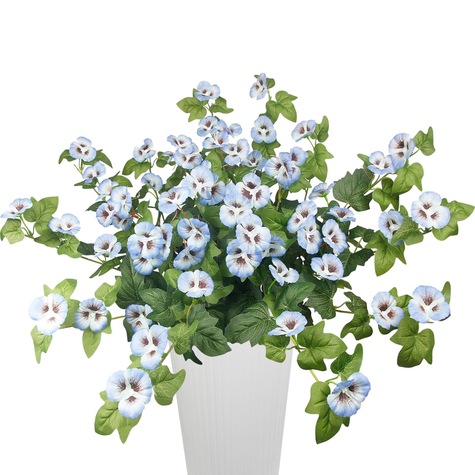 2 Pcs Artificial Fake Flowers for Outdoors Plants Spring Decoration UV Resist…