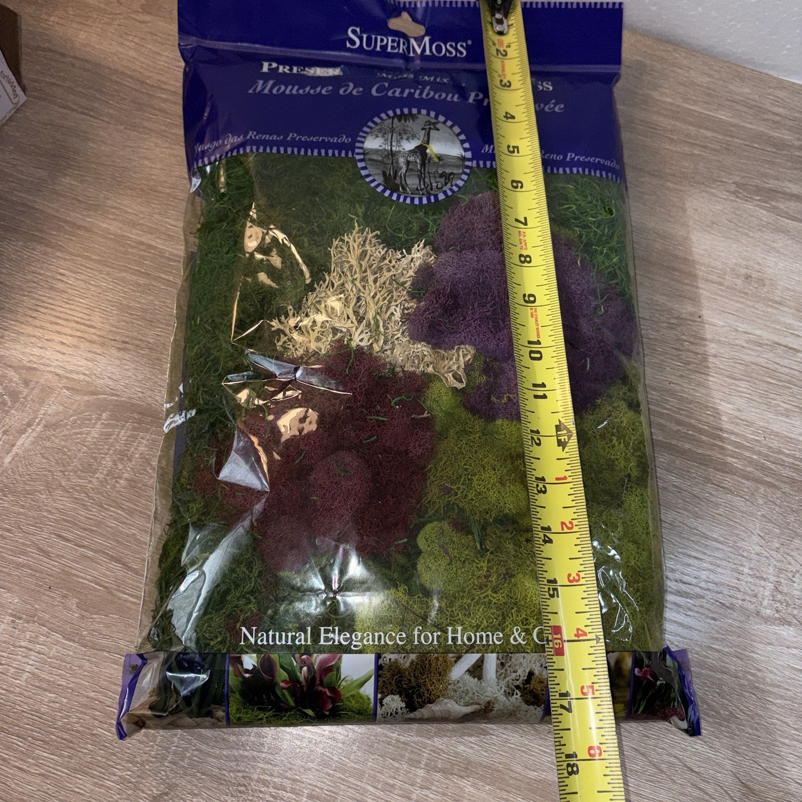 SuperMoss Preserved Moss Mix, Mixed Colors Color Enhanced Crafting