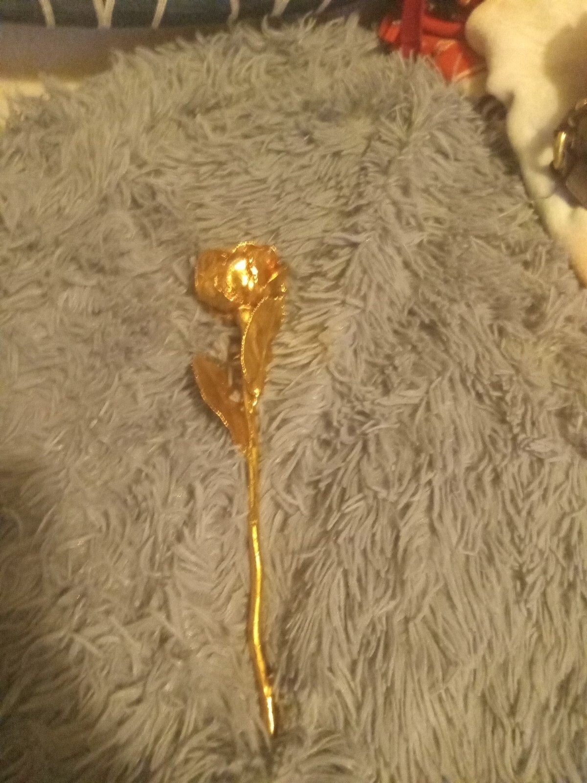Forever Rose, a Genuine, One of a Kind, Real Rose, Hand Dipped in 24K Gold to…