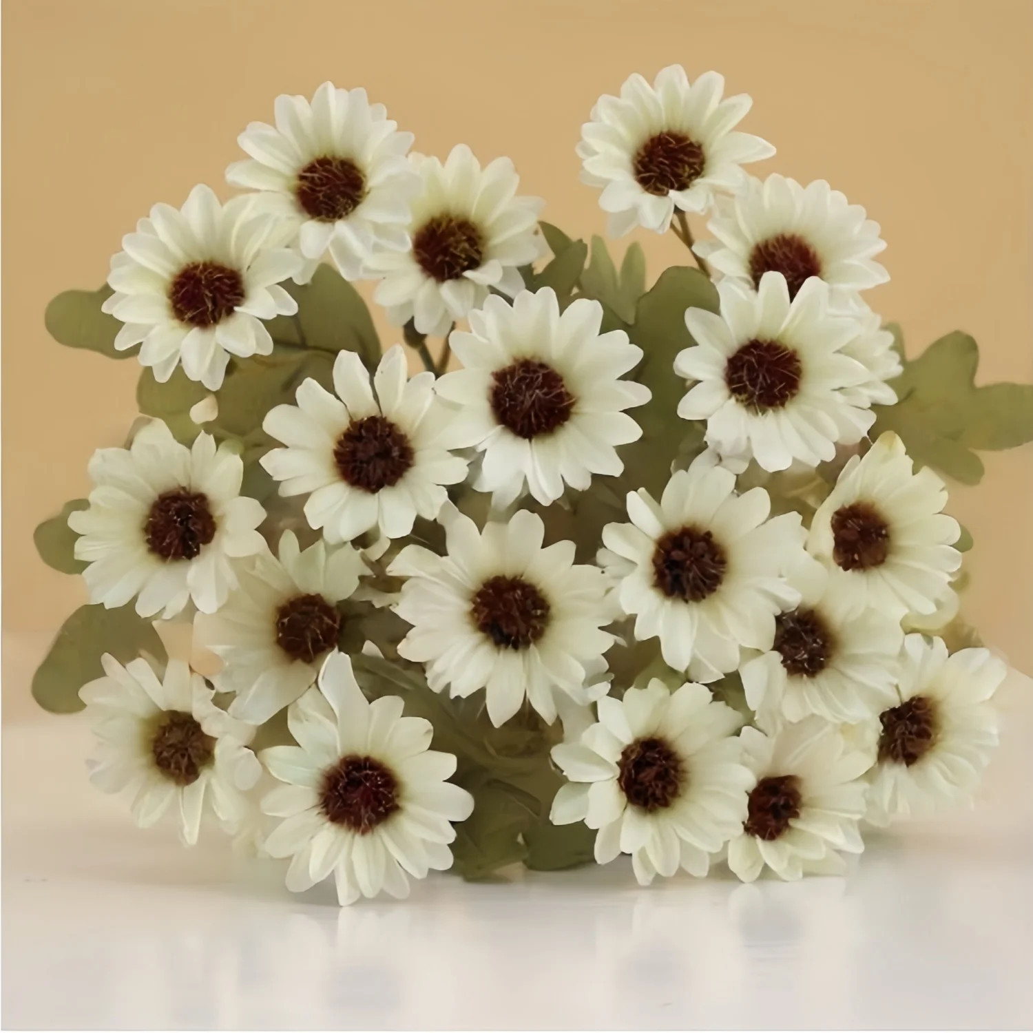 1/3PCS Artificial Silk Gerbera Daisy Flower Realistic Faux Decor for Home Garden