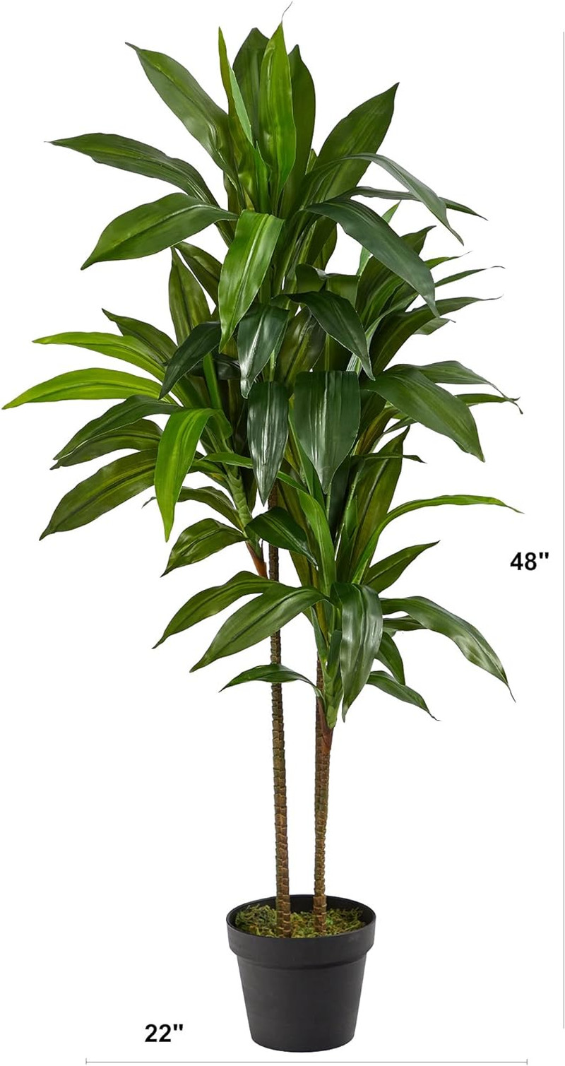 48″ Real Touch Dracaena Silk Plant – Green