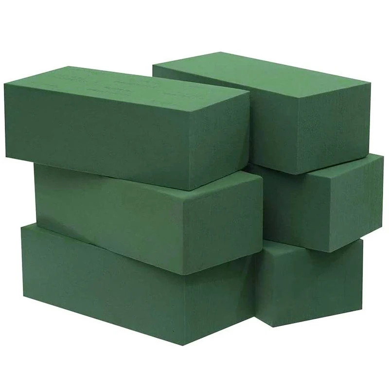 10Pcs 11.5cm Round Floral Foam Bricks for Wedding Party Table Arrangement