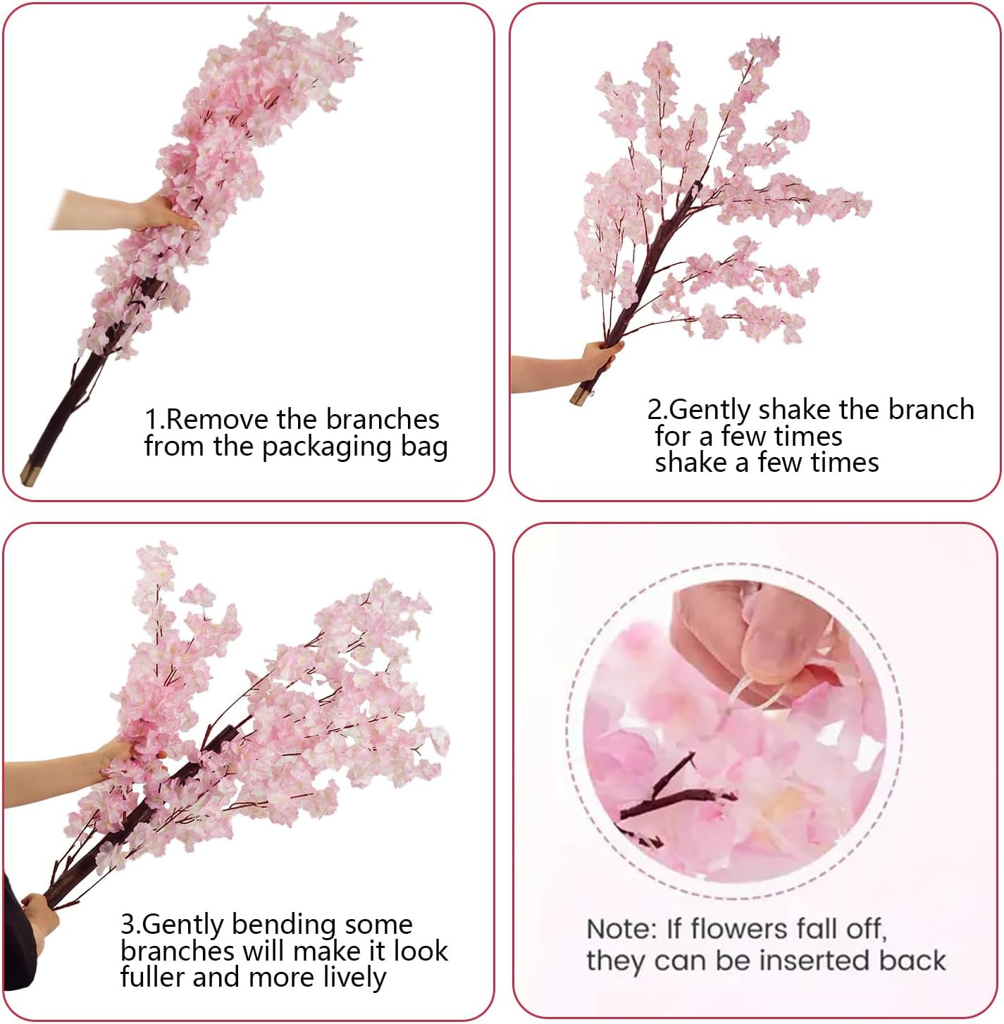 Handmade Pink Cherry Blossom Tree – Perfect for Weddings, Parties & Decor
