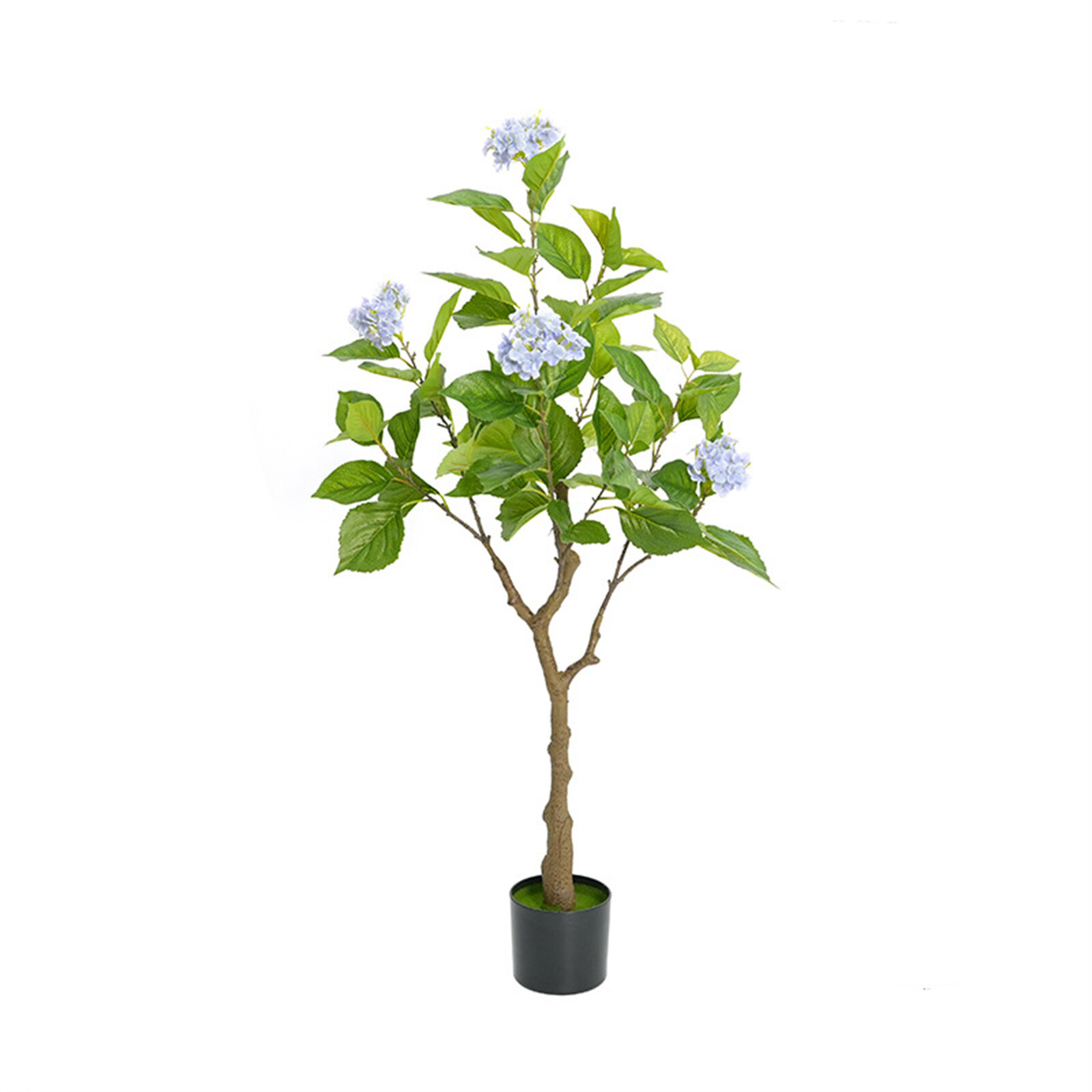 Artificial Hydrangea Flowers Tree 4ft/5ft Tall Potted Decorative Hydrangea Tree