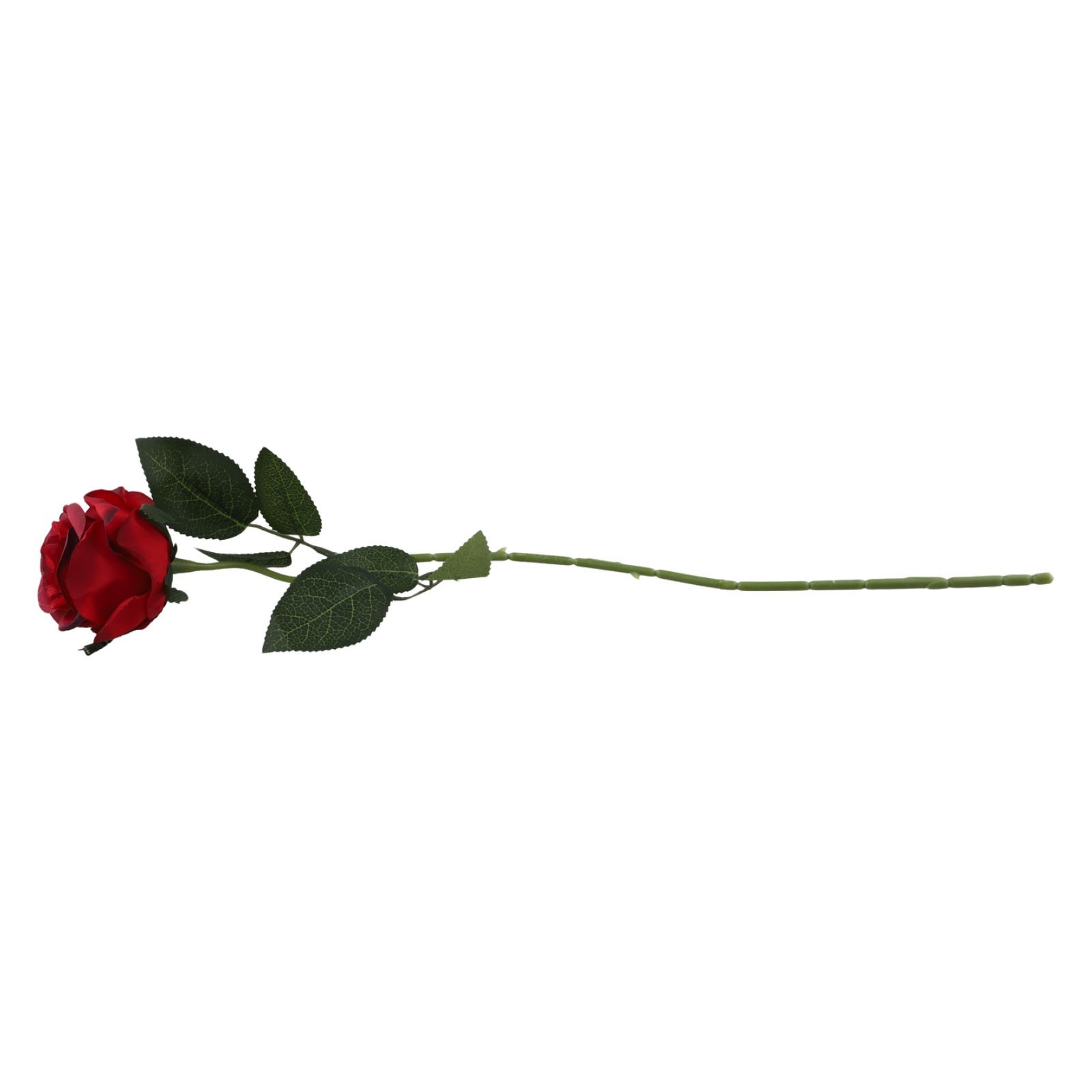 Stylish Single Rose Artificial Flower for Captivating Living Room Ambiance