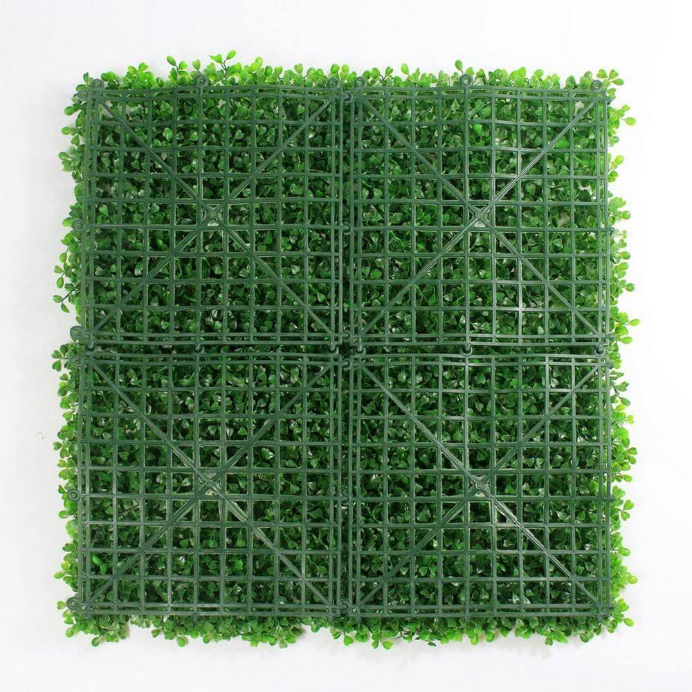 Ejoy Artificial Boxwood Hedge Privacy Screen Mat Indoor/Outdoor 20″x20″ Set-4