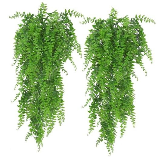 Artificial Hanging Plants Fern Vine – Fake Ivy Leaves Decoration for Indoors 2