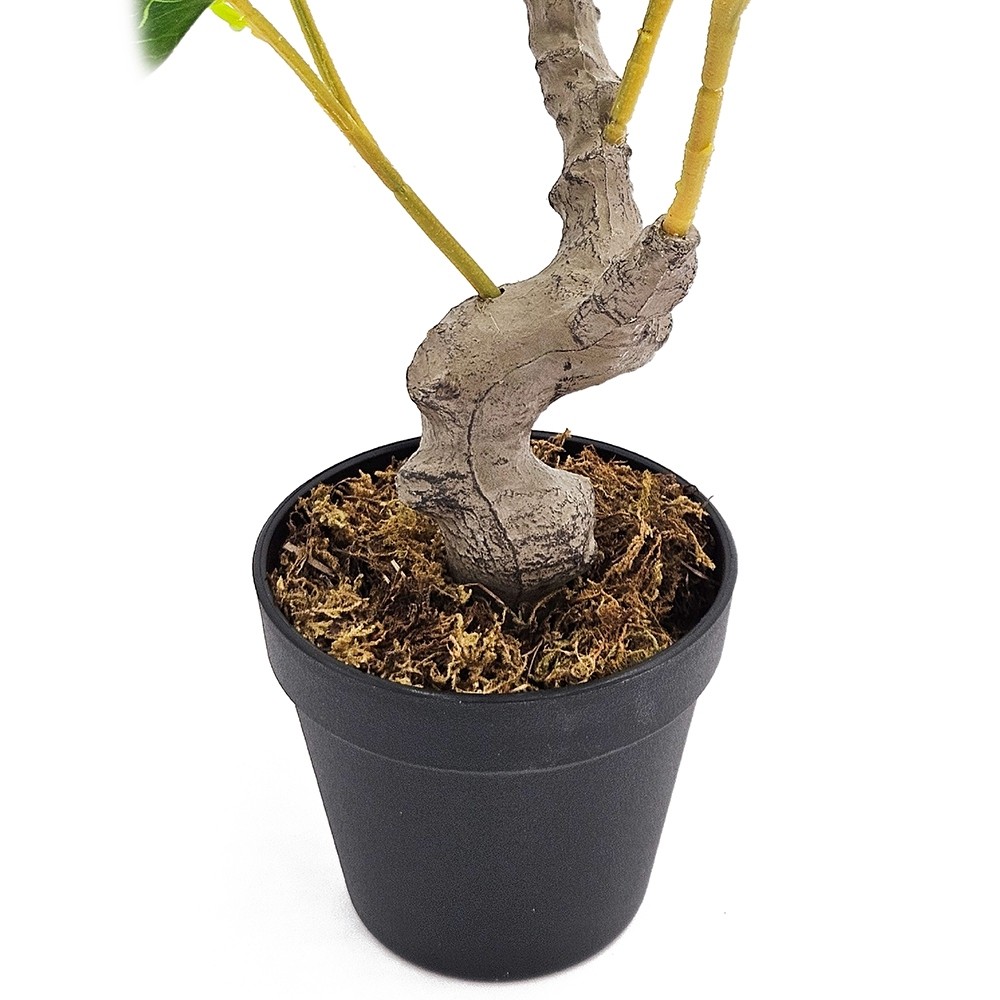 10.2 x 11 x 18.9″H Artificial Cream Sunflower BushX9, 4 Pack
