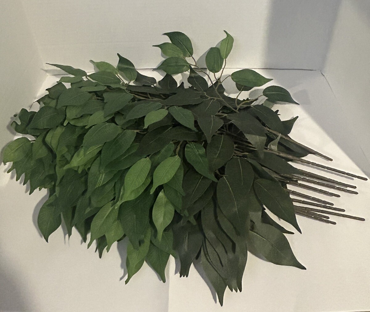 11Pcs Artificial Leaves Fake Ornaments Decors Leaf Branch-Realistic Leaves