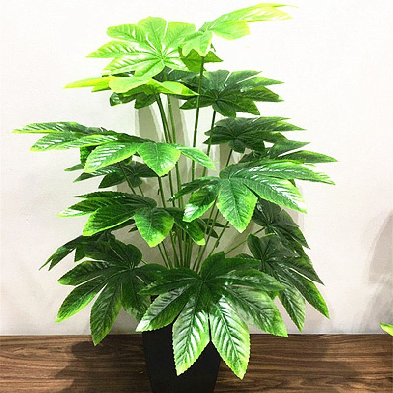 75cm 18 Leaves Artificial Tropical Plant Shrub Interior Hotel Home Garden Decor