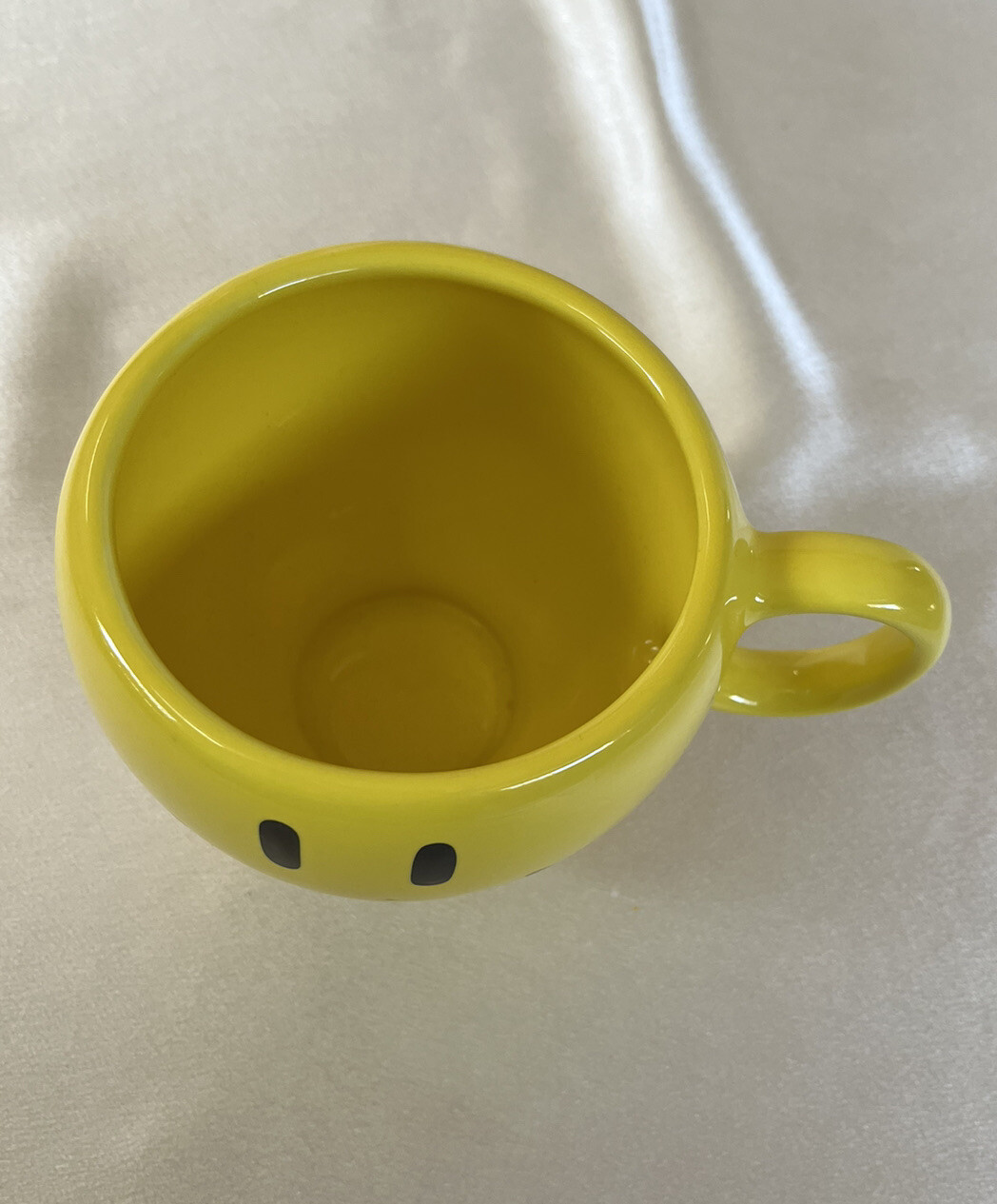 Teleflora Smiley Face Coffee/Tea Mug/Cup Floral Vase 20 Fl Oz 4.5”T Collectible
