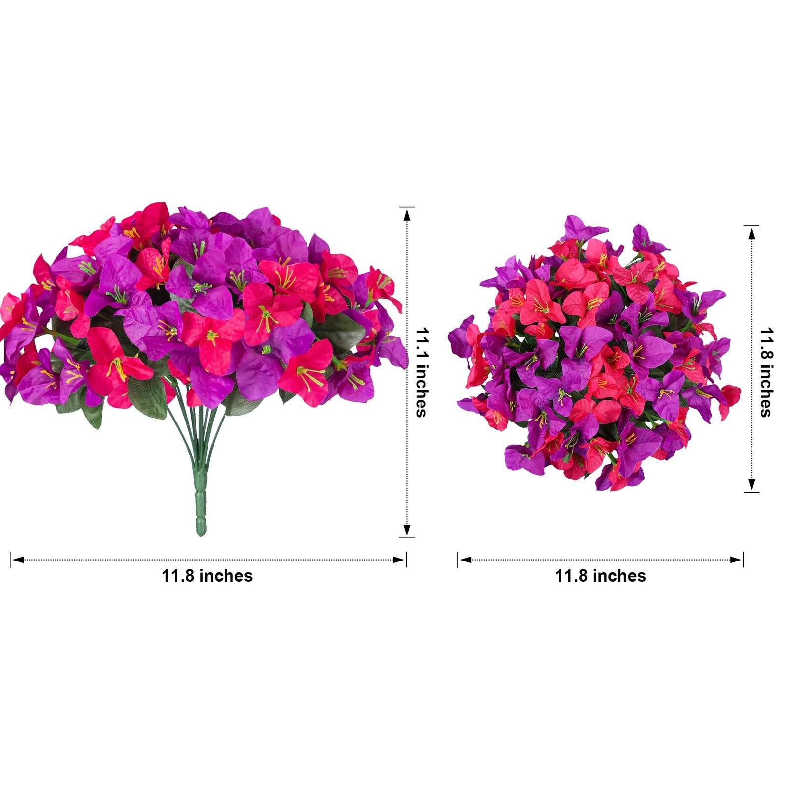 Ivydale Artificial Flowers for Outdoors Fake Bougainvillea Spring Summer Outs…