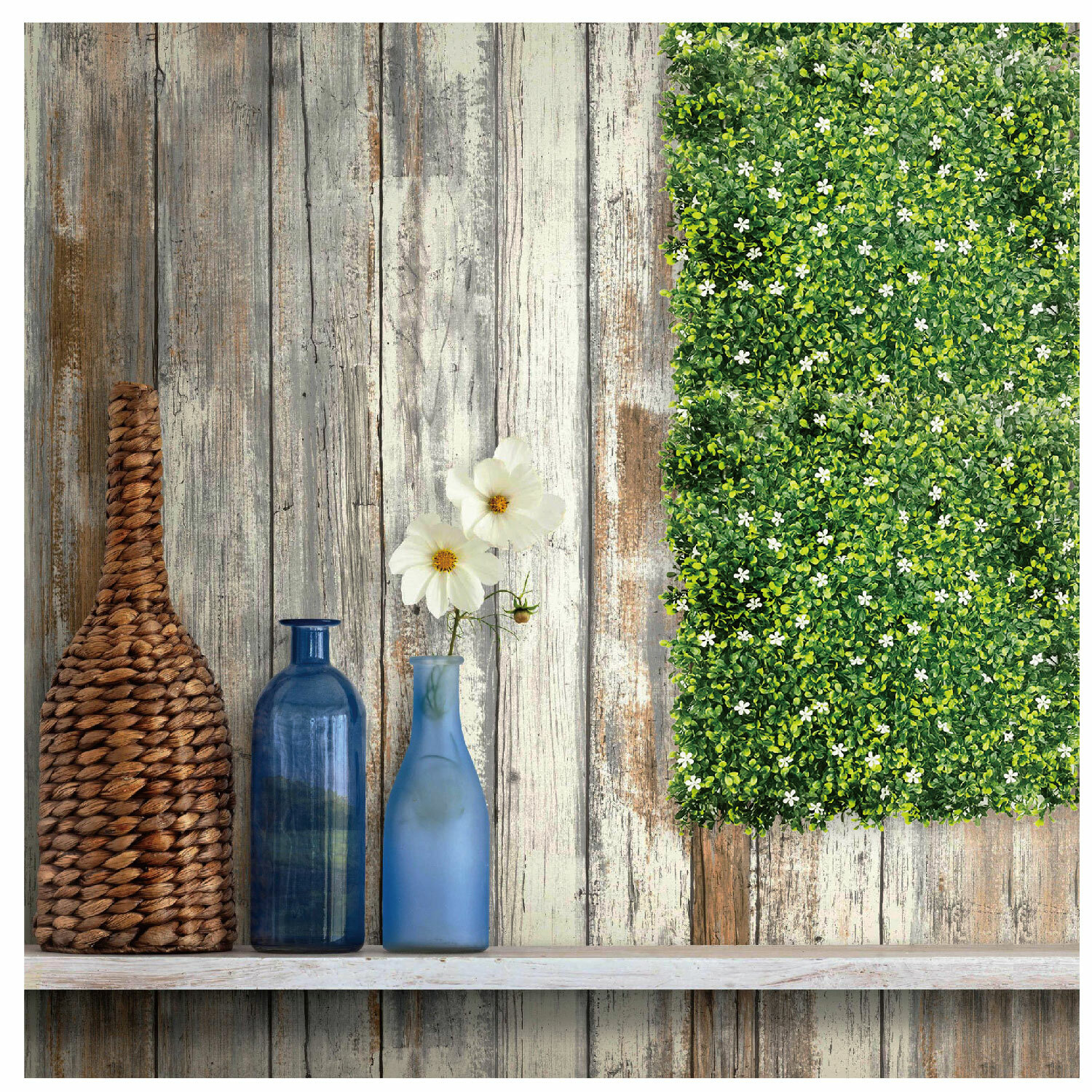 12 pc 20×20″ Artificial Faux Jasmine Leaf Privacy Fence Screen Decor Panel Hedge
