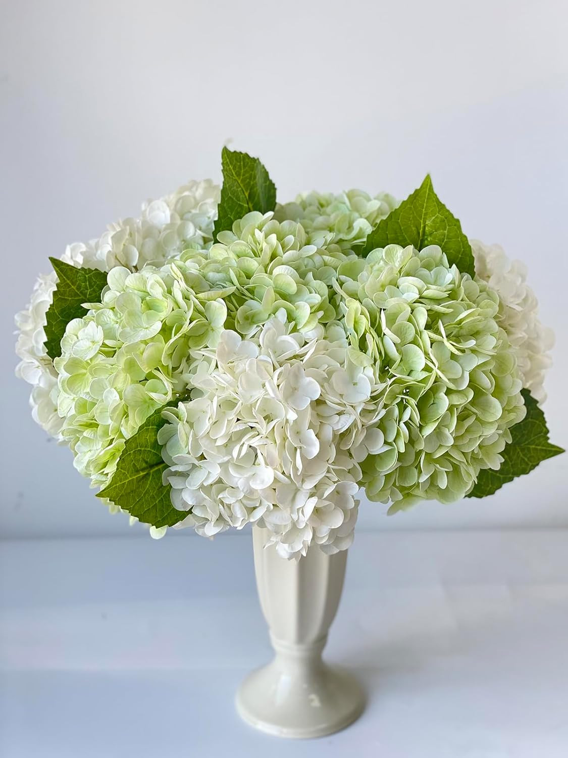 Lifelike Artificial Hydrangea Flowers – 4 Pcs for Home & Wedding Decor