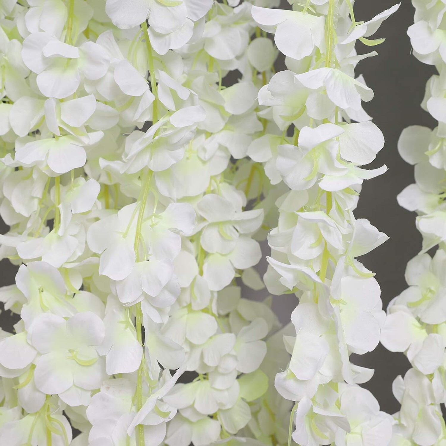 GPARK 12 Pack /45 inch /3.7ft Wisteria Artificial Fake Flower Bushy Silk Vine…