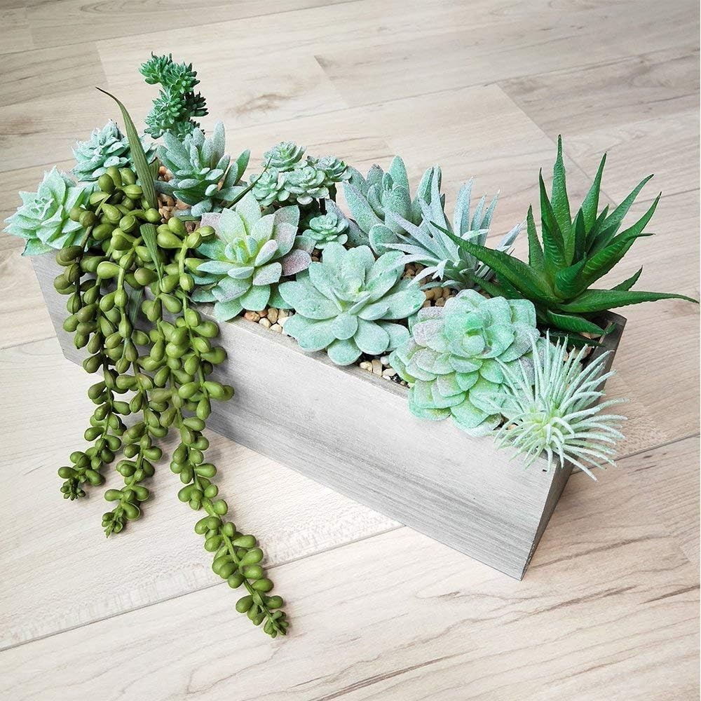 11 Mini Artificial Succulents – Maintenance-Free Faux Plants for Vibrant Decor