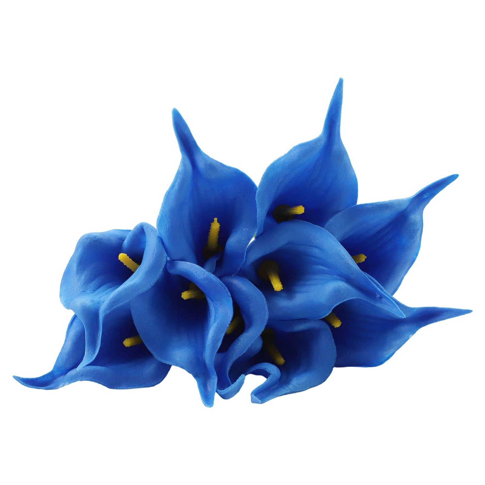 Colorful Calla Lily Artificial Flowers 10pcs for Modern Home Decoration