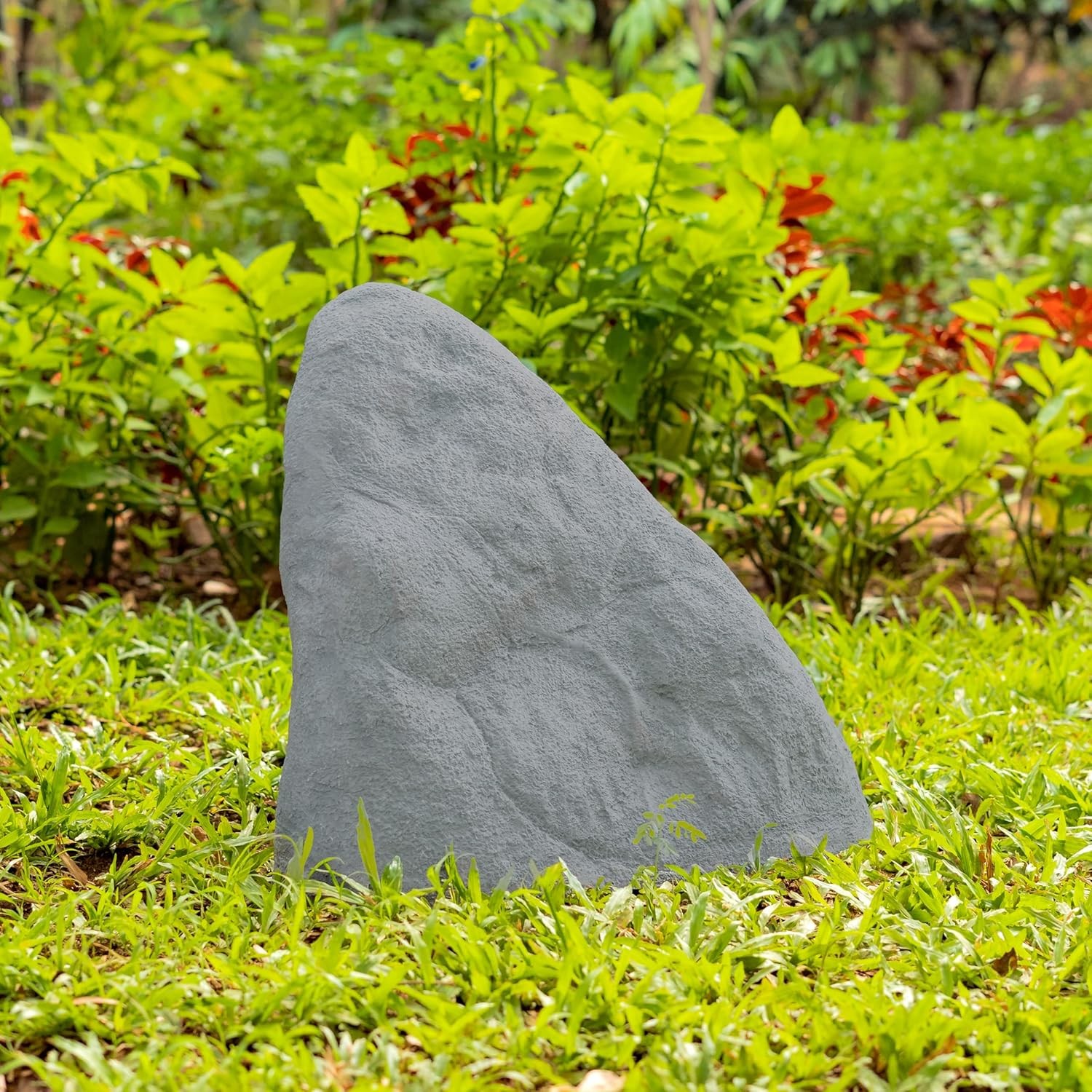 Decorative Outdoor Weather-Resistant Artistic Artificial Faux Stone Rock, Garden