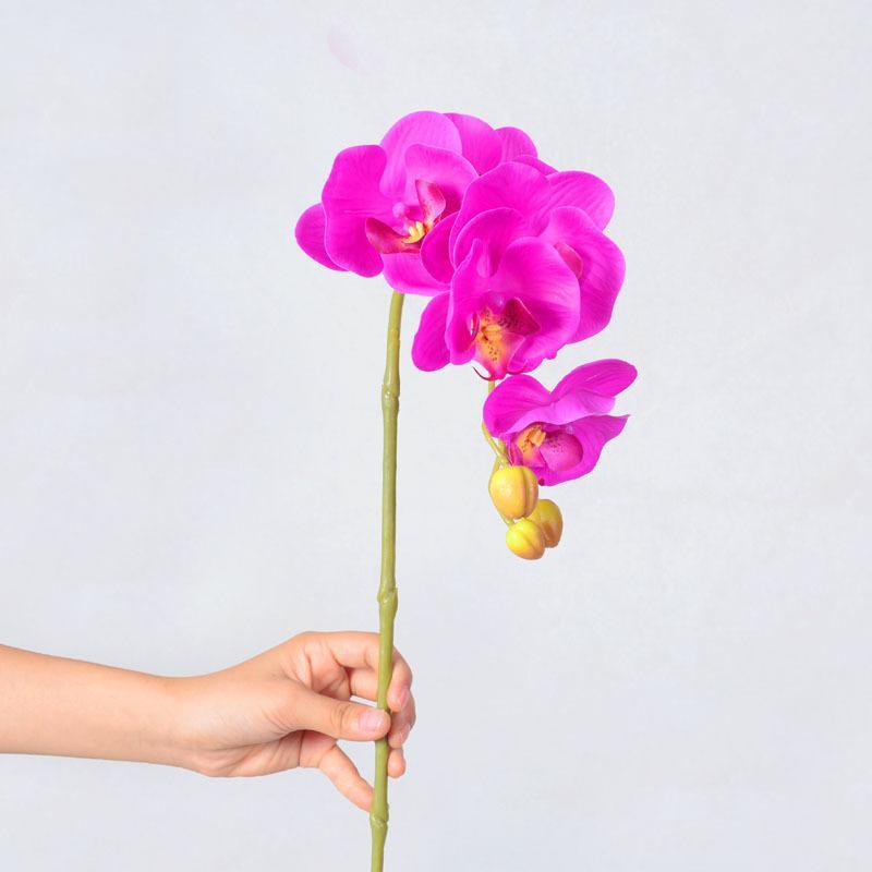 9 Heads 98cm Artificial Butterfly Orchid Flowers Fake Moth Orchids Flowers
