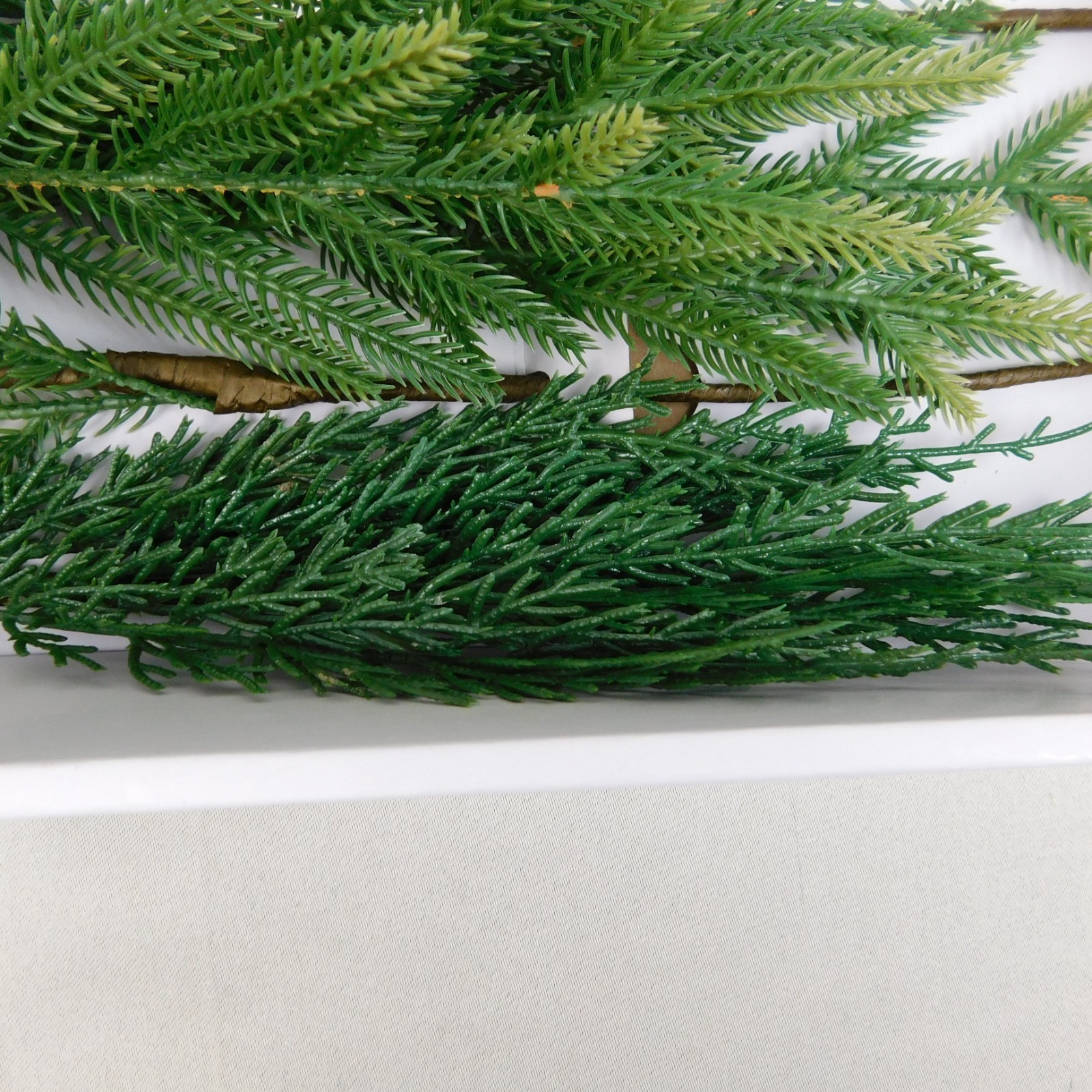 Wondershop 4pc Cedar & Norfolk Pine Artificial Christmas Floral Pick Set #A291