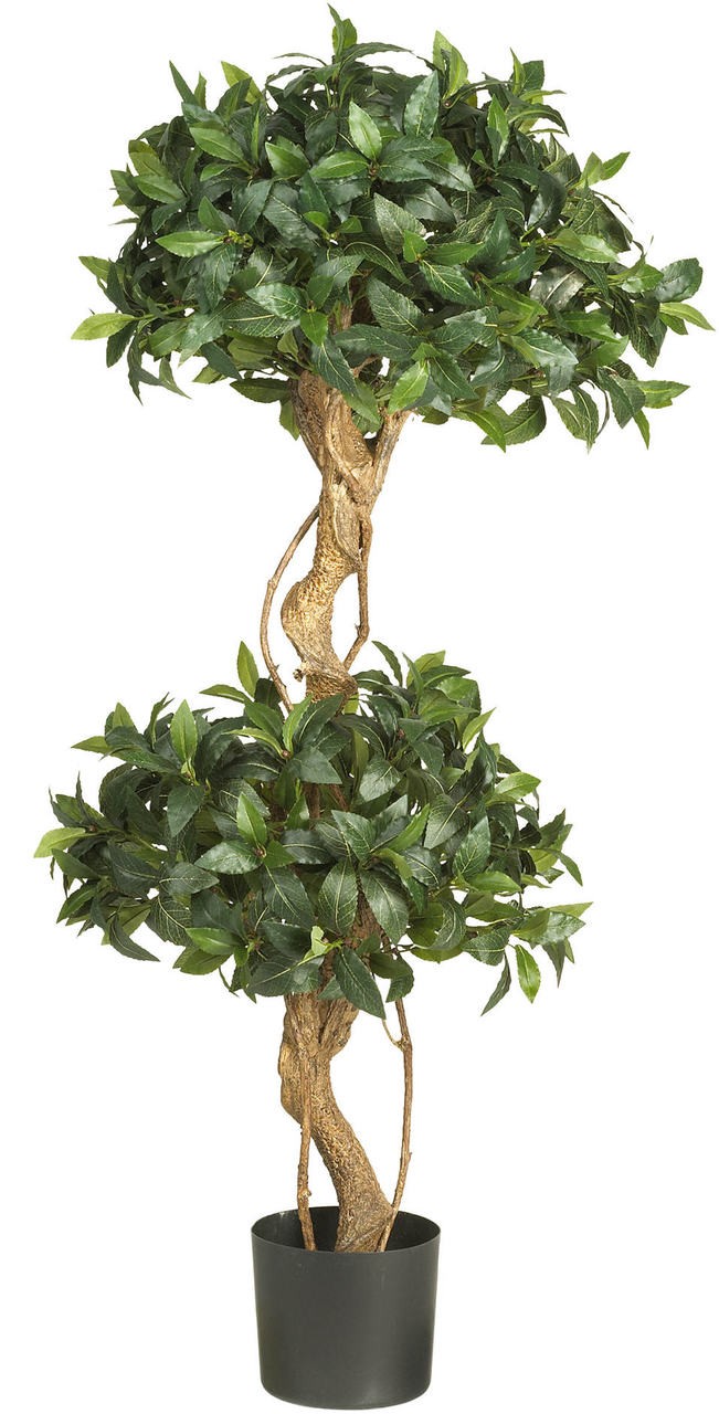 4′ Sweet Bay Double Ball Topiary Silk Tree