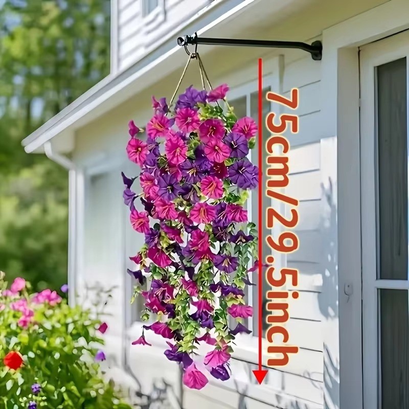 4/8Pcs Faux Floral Wreath Indoor Outdoor Flower Wedding Holiday Wall Home Decor