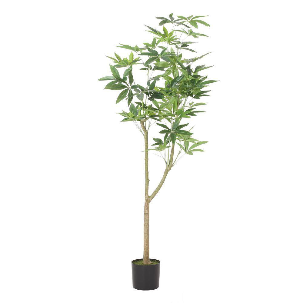 Contemporary 3.93 Ft. Green Outstanding Artificial Money Trees, for Home Decor L