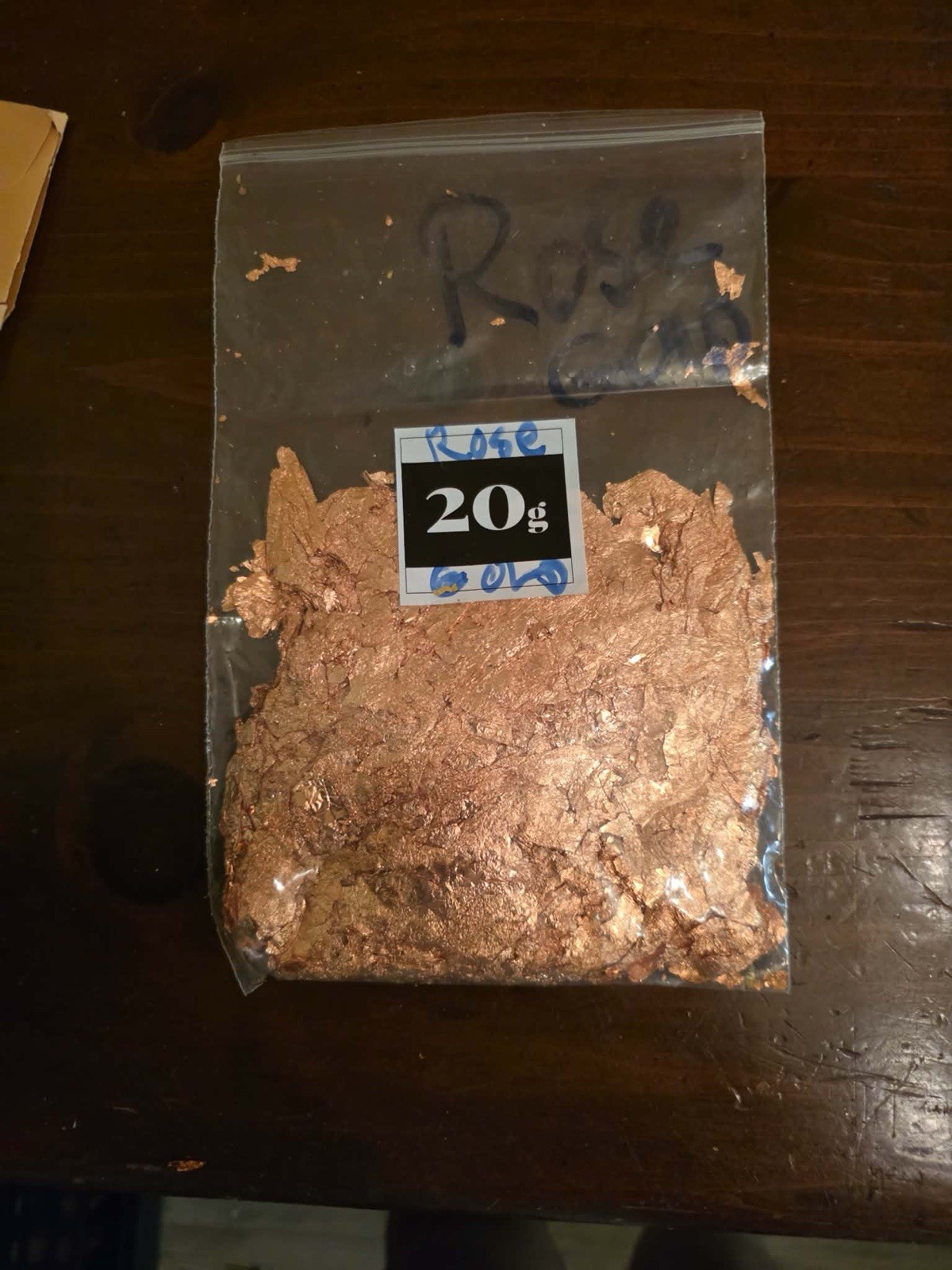 Rose Gold 20grms Flakes