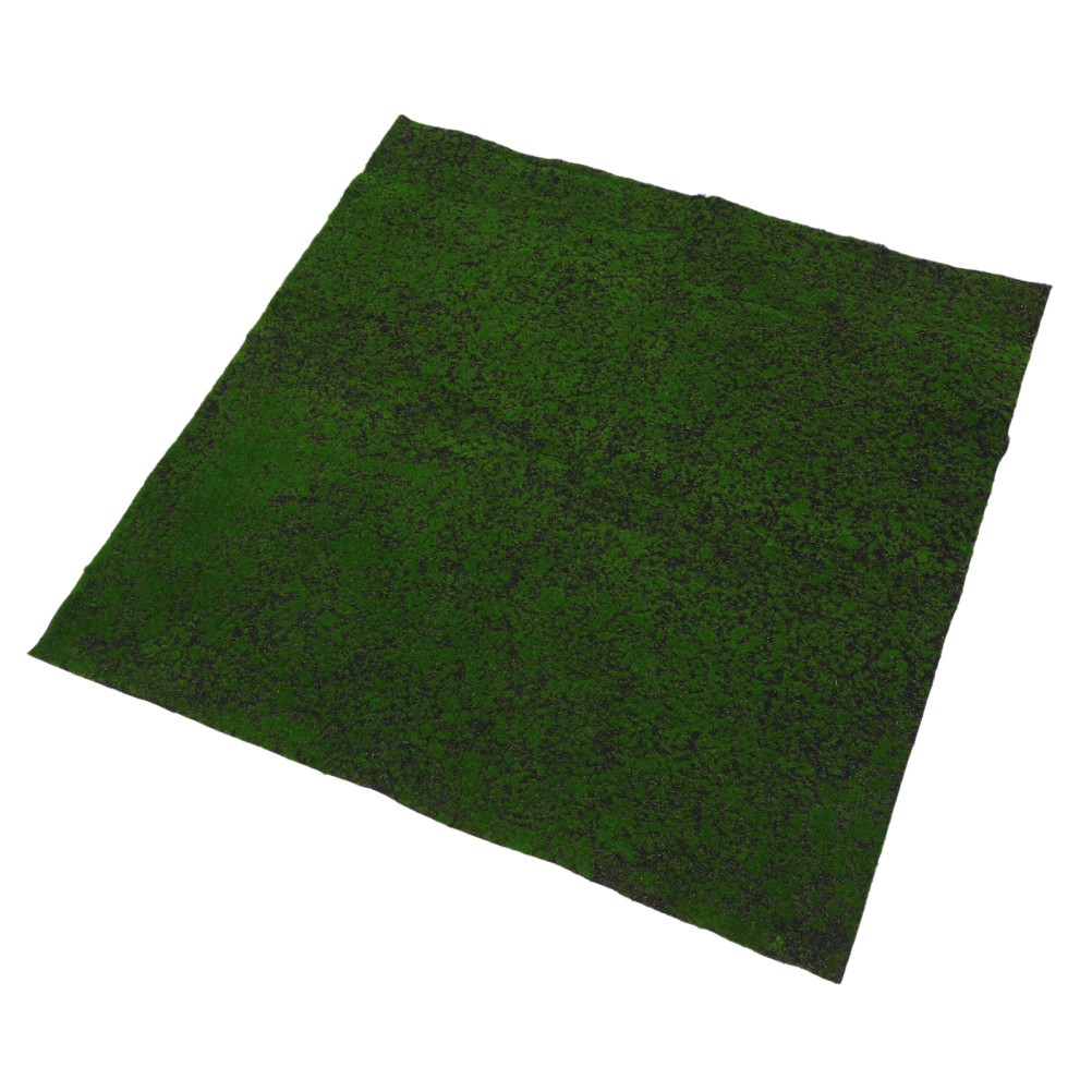 1 Set Durable Artificial Moss Sheet Green Decorative Turf for Home Decor