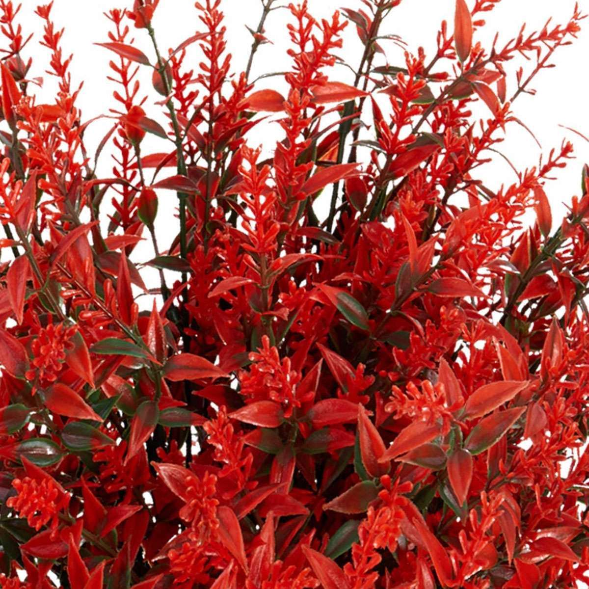 8 16 32 Bundles Artificial Flowers Fake Plants Outdoor UV Resistant Flower Home