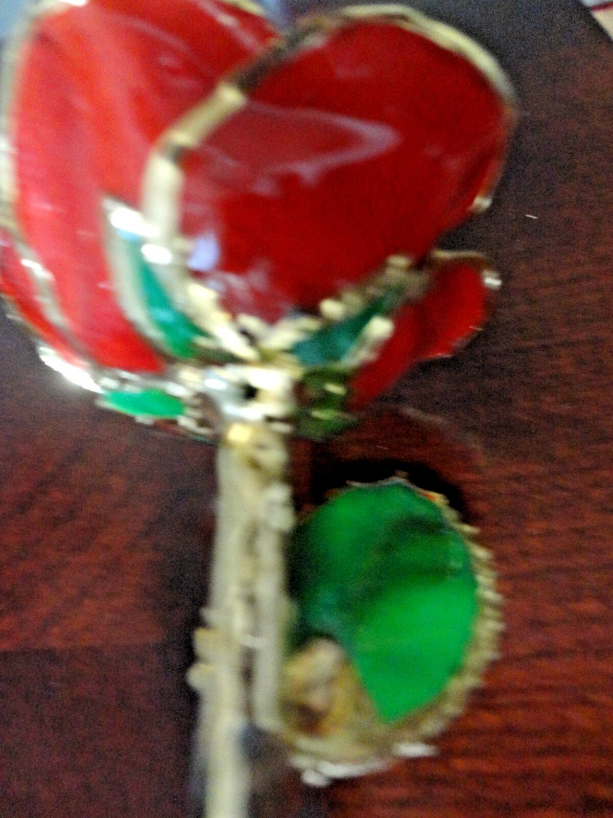 4 GLIDDED REAL ROSE GENUINE HAND DIPPED 24K GOLD LACQUER RED GOLDEN BLUE SILVER