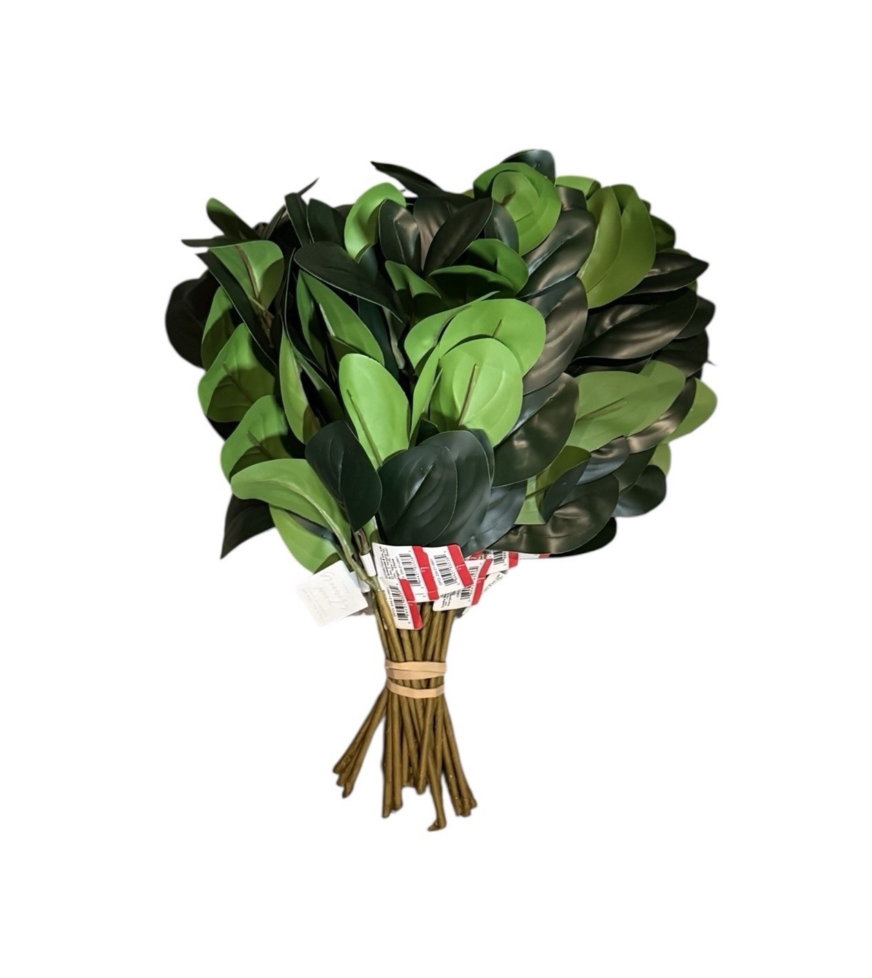 Green Artificial Leaves Stem Plastic Flower Cemetery Leaf Picks Home Over 175 Pc