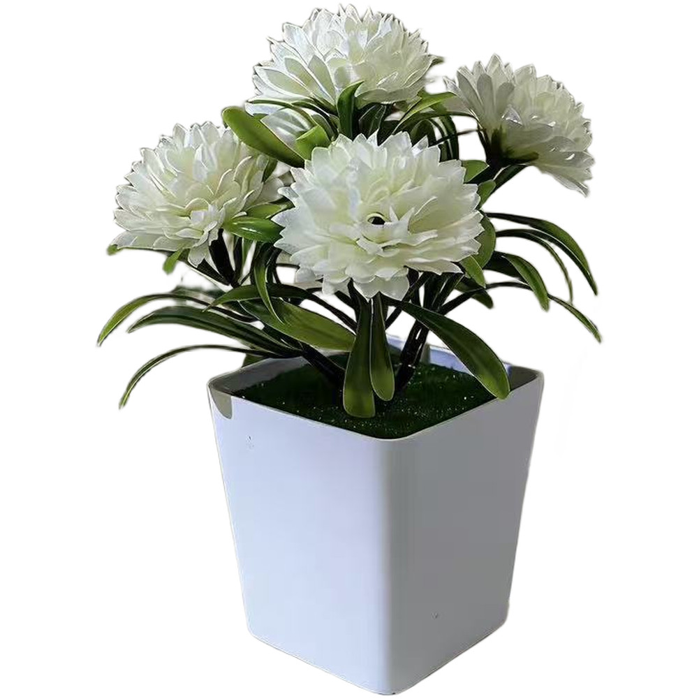 Elegant Fake Flower Display for Home Office Study Tabletop Indoor Decoration