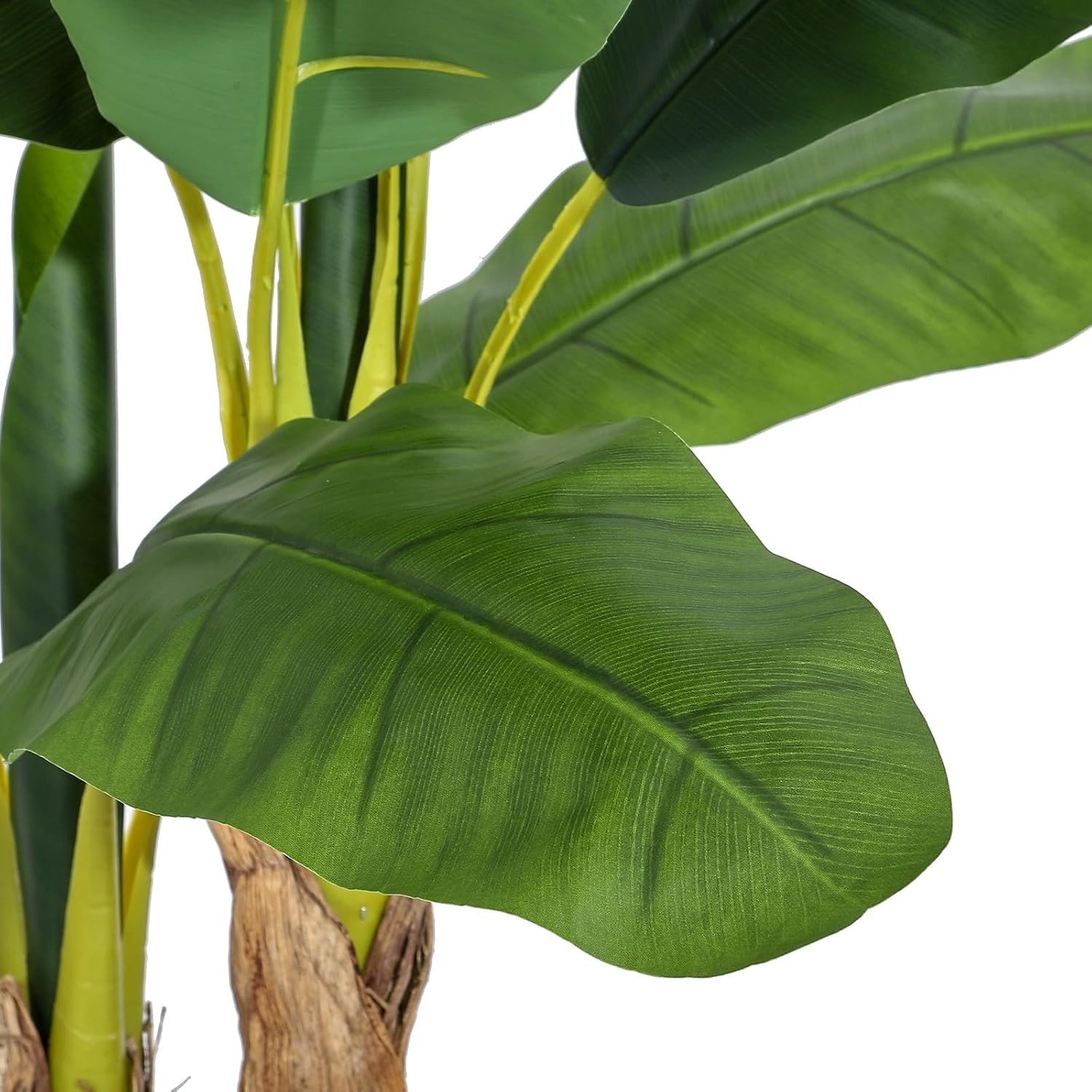 5ft Artificial Banana Tree Faux Tropical Green Plant for Indoor Outdoor Home