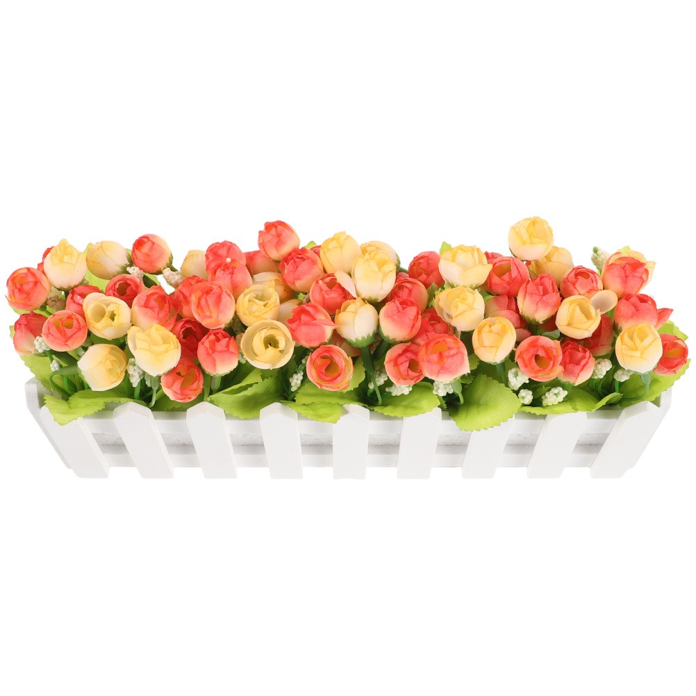 Realistic Outdoor Flowers Fake for Garden Artificial Potted Plants