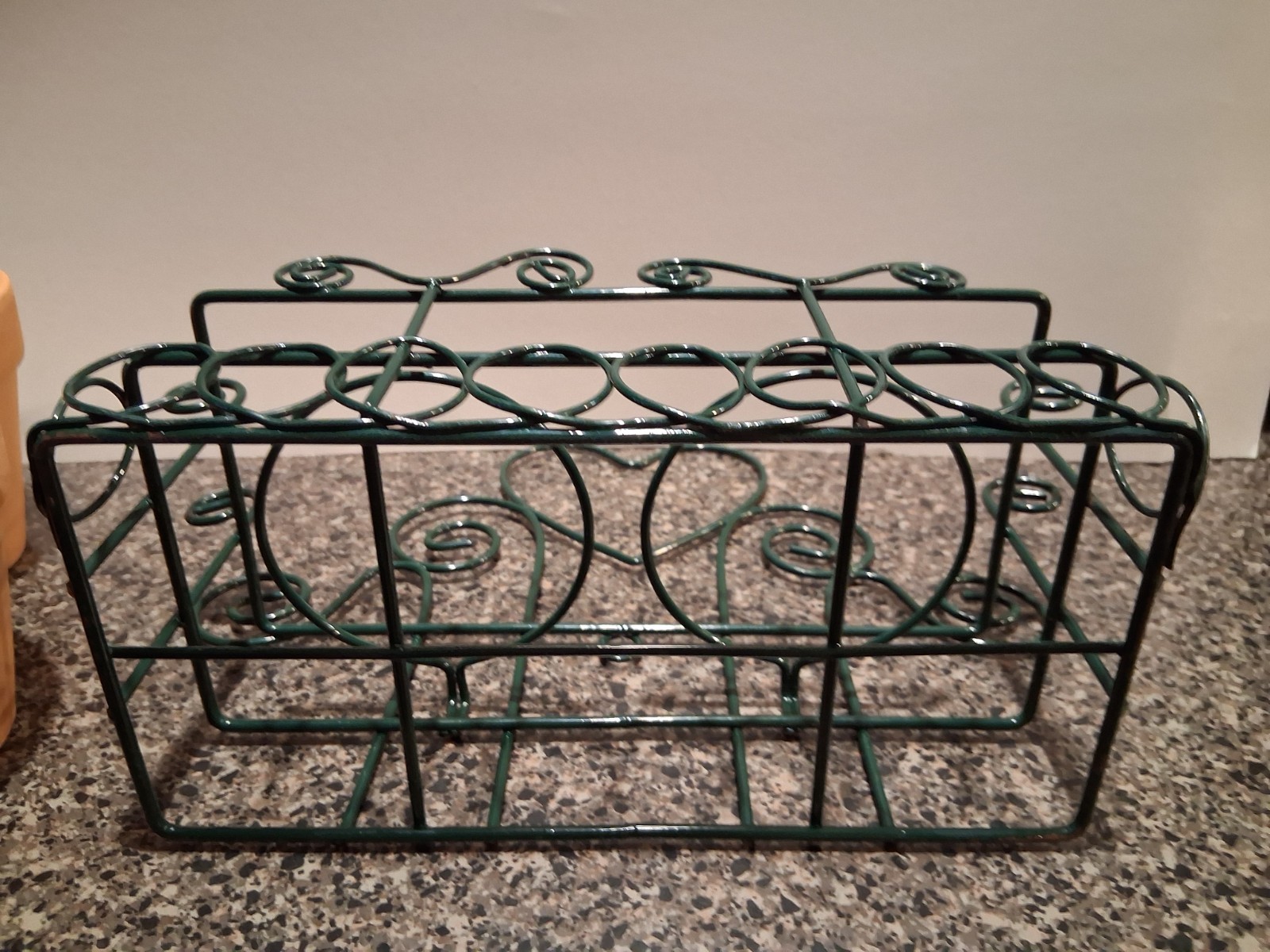 Vintage Metal Heart Design Shelf/Planter Unique Item for wall or windowsill