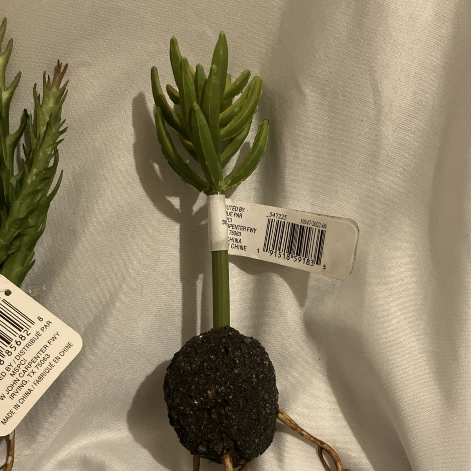 Ashland Artificial Cactus Houseplant Stems Green Set of 3