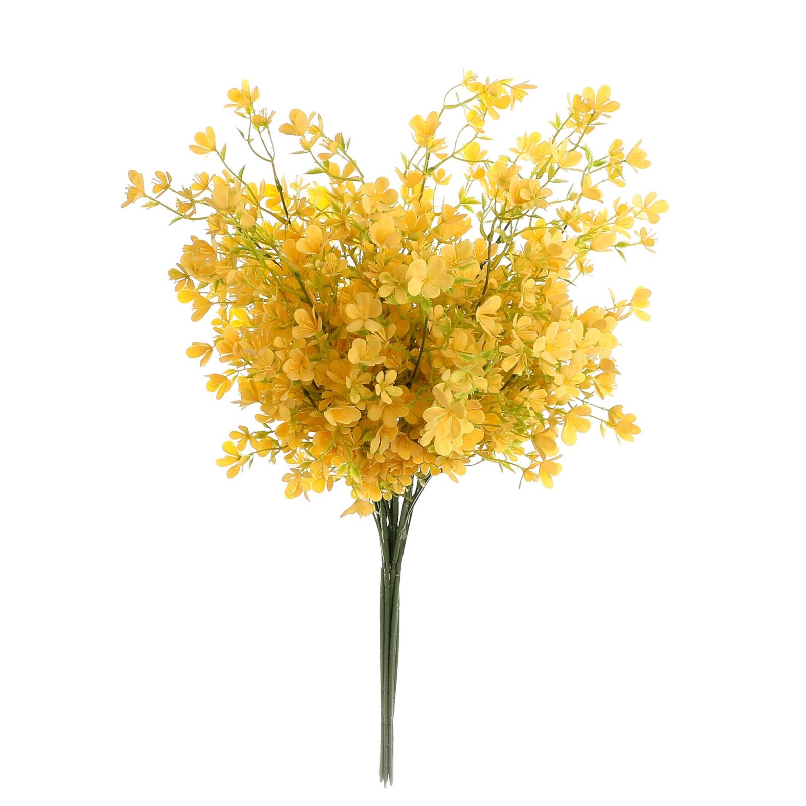 Grand Verde Artificial Flowers Long Stems Plastic Faux Bouquet, Bulk Lot 5pcs