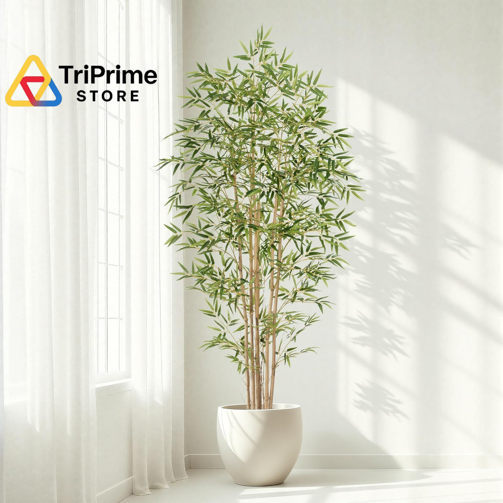 Keeplush Artificial Bamboo Tree, Fake Plant 6FT 6ft, Bamboo-3 Sticks